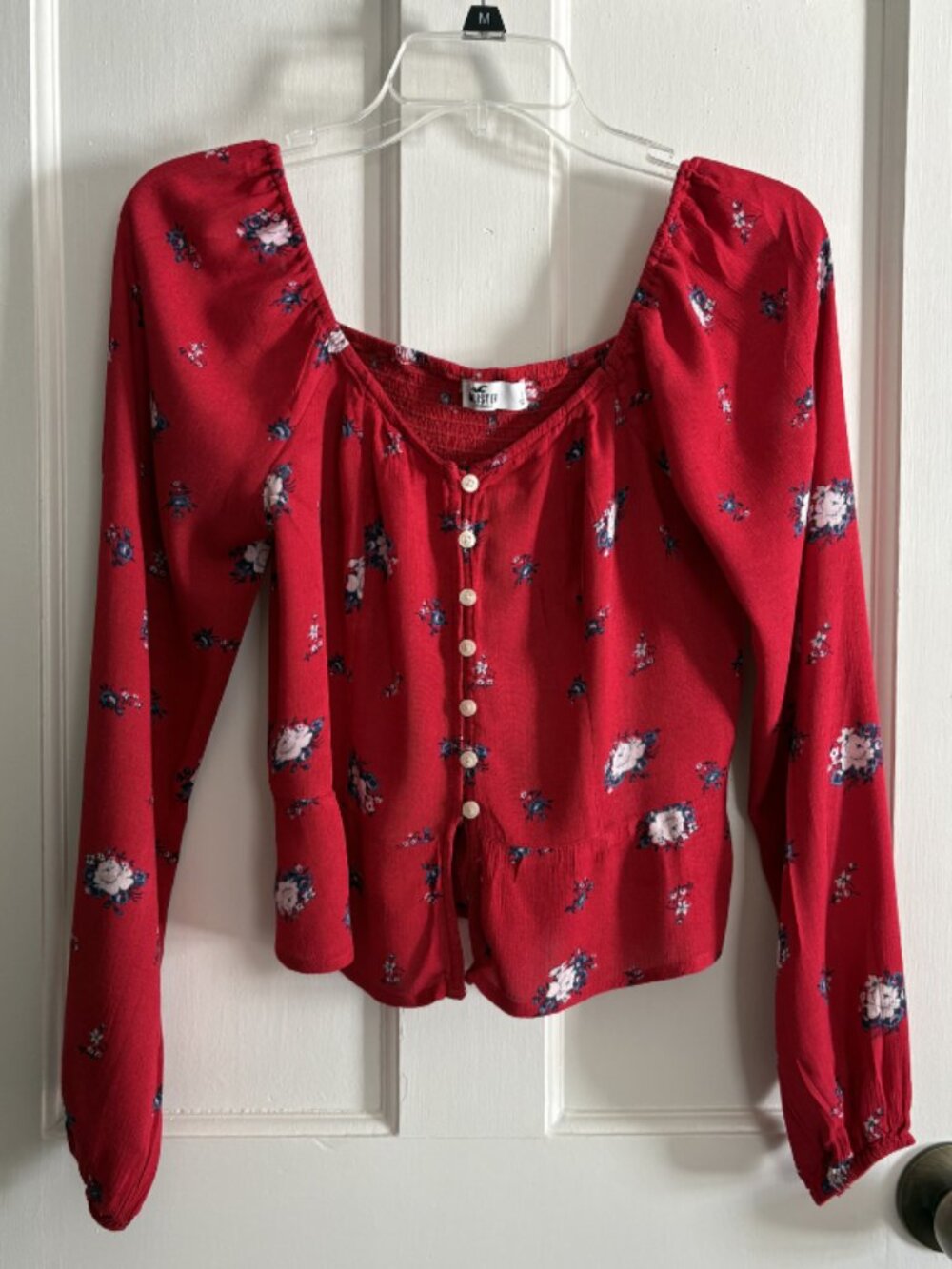 Floral y2k Hollister crop top